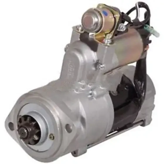 Caterpillar Forklift Starter 34766-20901-New Straight Drive :No Gear Reduction