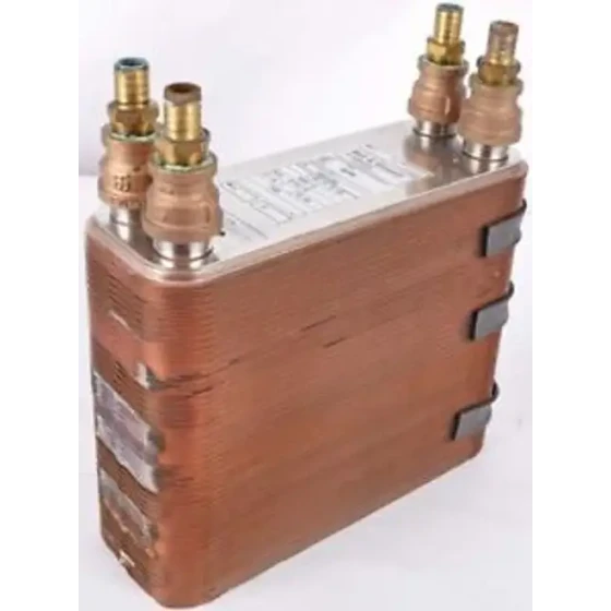 Bell & Gossett/Xylem BPX BP410-100 Refrigerant BHE Brazed Plate Heat Exchanger 2