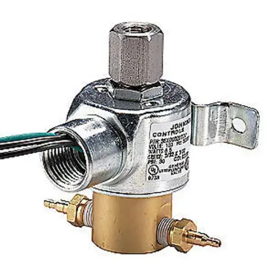 Johnson Controls Solenoid Air Valve3-Way24Vac0-30 Psi V-2410-1