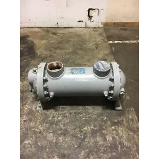 Young Radiator Co HF-S02-AP-4T-CNT-B Tube Heat Exchanger 3-3/4 ID 4-1/4 OD