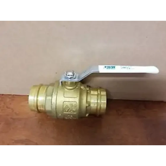 FNW FNWX421K 600# BRASS PROPRESS FULL PORT BALL VALVE 2 INCH