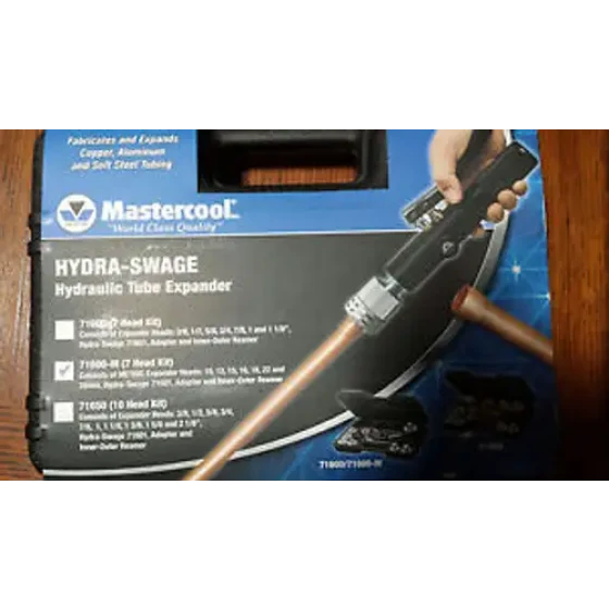 Mastercool 71600-M Metric Tube Expanding Tool Kit soft Copper