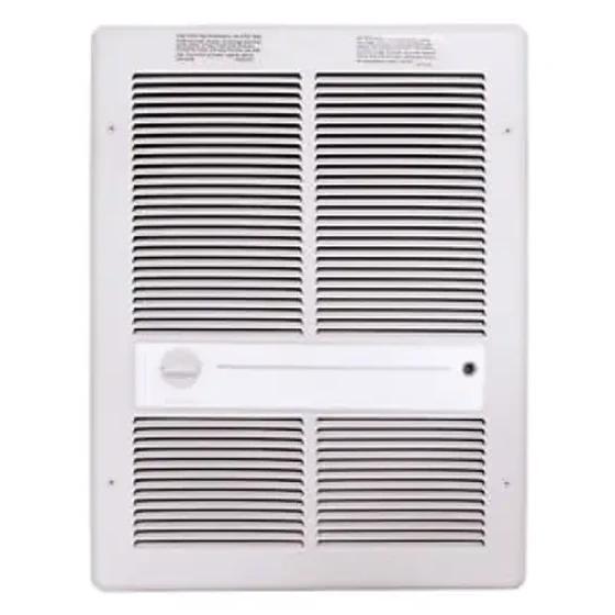 TPI F3317T2RPW Fan Forced Wall Heater 4800W 208V White