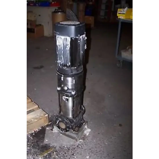 GRUNDFOS 7.5 HP VERTICL PUMP 2-1/2 PORT CR10-08-A-GJ-A-E-HQQE 53.27 GPM