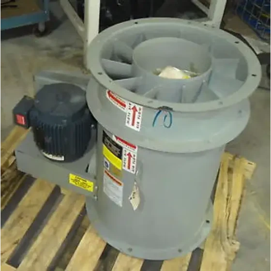 AEROVENT BELT DRIVEN VANEAXIAL FAN 18T734-VTBD-1766-1 1/2