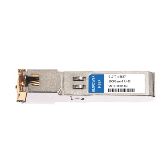 Cisco GLC-T Compatible 1000BASE-T SFP Copper RJ-45 Optical Transceiver