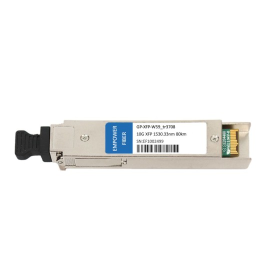 Dell Force10 C59 GP-XFP-W59 Compatible 10G DWDM XFP 100GHz 1530.33nm Optical Transceiver