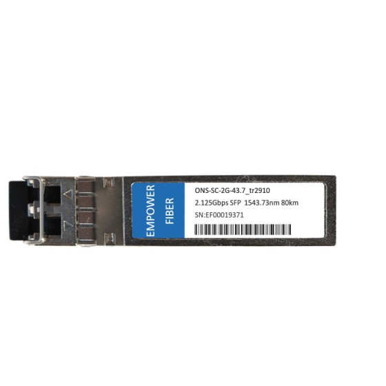 Cisco C42 ONS-SC-2G-43.7 Compatible OC-48/STM-16 DWDM SFP 100GHz 1543.73nm Optical Transceiver