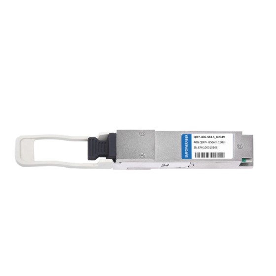 Cisco QSFP-40G-SR4-S Compatible 40GBASE-SR4 QSFP+ 850nm 150m MTP/MPO Optical Transceiver