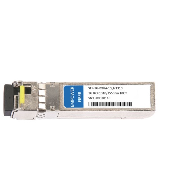 Arista BiDi SFP-1G-BXUA-10 Compatible 1000BASE-BX BiDi SFP 1310nm-TX/1550nm-RX Optical Transceiver