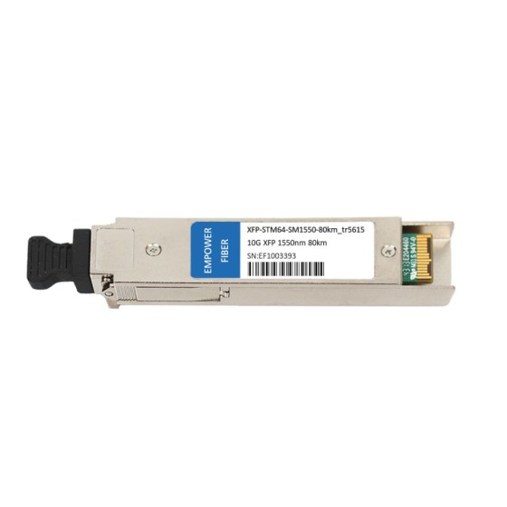 Huawei XFP-STM64-SM1550- Compatible 10GBASE-ZR XFP 1550nm Optical Transceiver