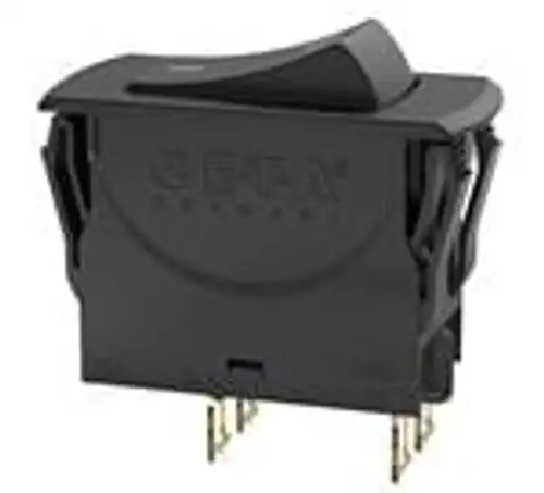 3120-N311-P7T1-W01D-15A Thermal Circuit Breaker 15 A 240 VAC 50 VDC 1 Pole Rocker - 30 C + 60 C