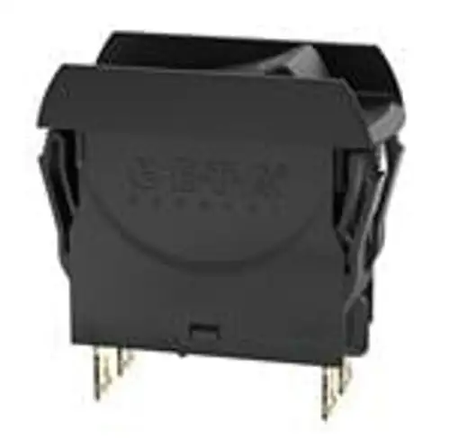 3120-N323-P7T1-W01D-5A Thermal Circuit Breaker 5 A 240 VAC 50 VDC 2 Pole Rocker - 30 C + 60 C