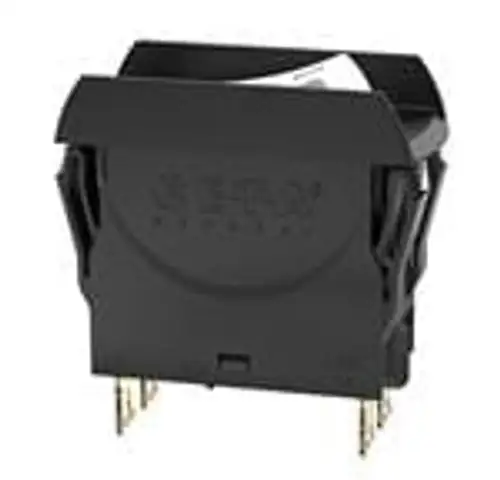 3120-N323-P7T1-W02D-15A Thermal Circuit Breaker 15 A 240 VAC 50 VDC 2 Pole Rocker - 30 C + 60 C