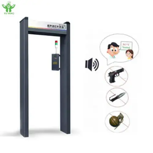 YUYANG 4KHZ-8KHZ YYY5 Non-contact Infrared Body Temperature Metal Detector Scanner AC85V-264V 10cm-15cm