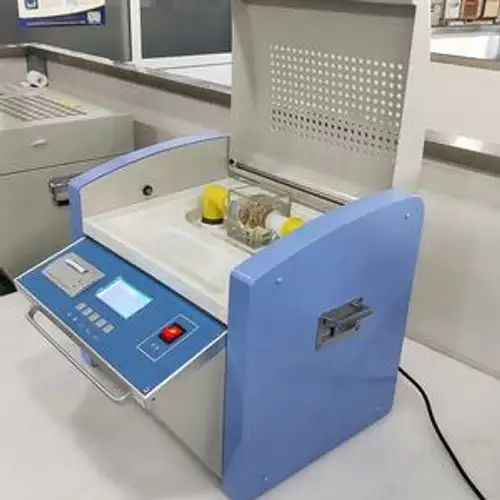 Portable Oil Dielectric Strength Tester 0-100kv Transformer Oil Break Down Voltage Bdv Tester Oil Machine