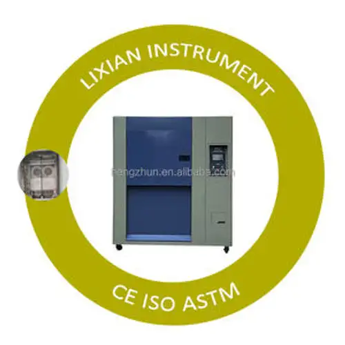 Three Zone IEC-60068-2-14 Hot and Cold Plastic Temperature Thermal Shock Simulated Aging Chamber
