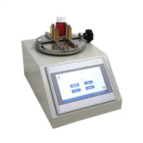 ASTM D3198 Beverages Plastic Bottle Cap Torque Tester Top of Bottle Tester for Torque Water Glass Bottle Vertically Tester