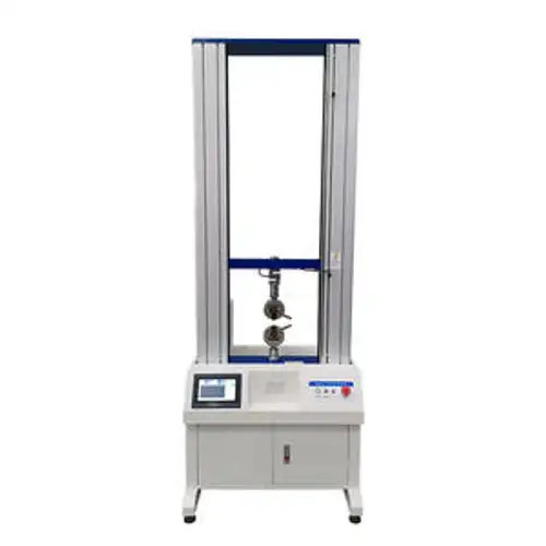 WDW-02SD High Sensitivity Double Column Universal Tensile Machine With Mechanical Travel Switch
