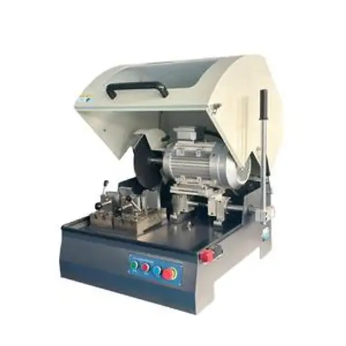 Manual Lab Metallurgical Cutter SQ-60/80/100 Manual Metallographic Sample Cutting Machine with Silicon Carbide Cutting Sheet