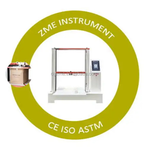 JIS-Z0212 Standard Computer Type Carton Package Resist Compression Machine