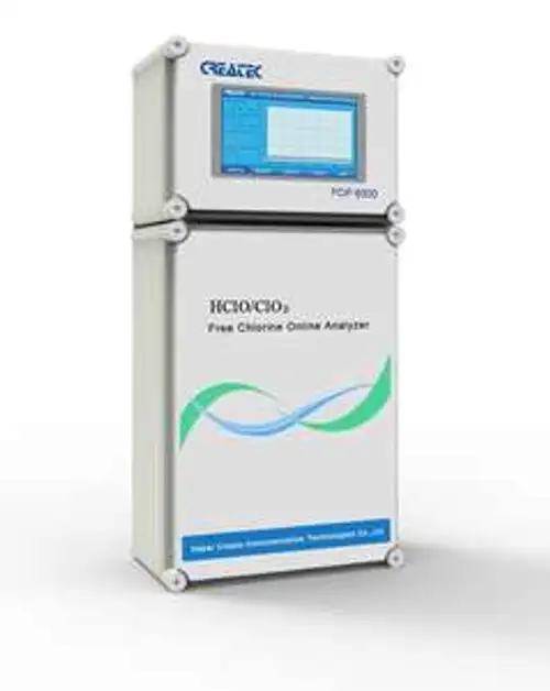 Swimming Pool Use POP-8300 Chlorine Online Analyzer Hospital Use Water Quality Chloride Ion test