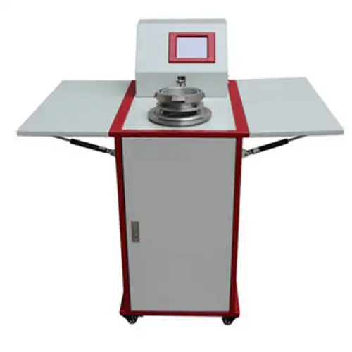ASTM D737 DIN 53887 Textile Air Permeability Lab Fabric Air Permeability Tester