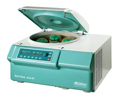 Hettich Instruments 420RBOTTLE-600-BC Rotina 420R Bottle Package 600 BC (1) Centrifuge w/Temp. Control (1) Horizontal Rotor (4) Buckets (4) Adapters 600 mL (4) Bio-Containment Lids