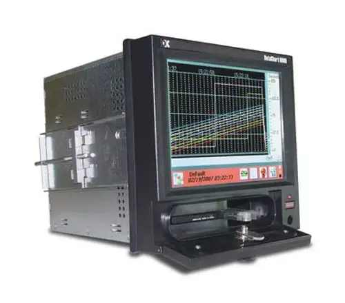 DC6-1-06-10011 -"DataChart 6000 with 6 Universal Inputs and 6 Form A Output Relays - 21CFR11 Compliant - DataChart 6000 Paperless Recording System Monarch Instrument - Each