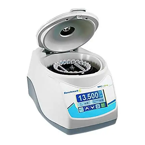 Benchmark Scientific C2417-E Accuris Instruments MC-24 Touch Microcentrifuge with 24 Place Combi-Rotor 50 Hz 230V