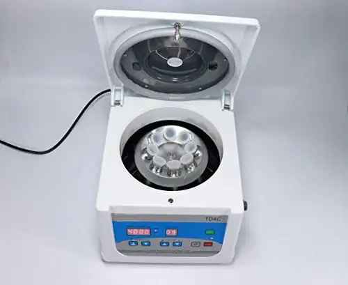 PRP Centrifuge - DEJUN 4000rpm Lab Benchtop Centrifuges with Aluminum Alloy Rotor 8 x 10/15ml and Digital Display Laboratory Low Speed Desktop Centrifugal Machine-1600135940