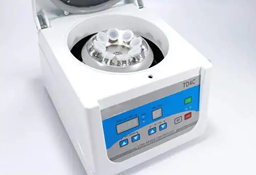 Centrifuga PRP - DEJUN 4000rpm Centrifughe da banco con rotore in lega di alluminio 8 x 10/15ml e display digitale Macchina centrifuga da tavolo a bassa velocità per laboratorio-1600135940