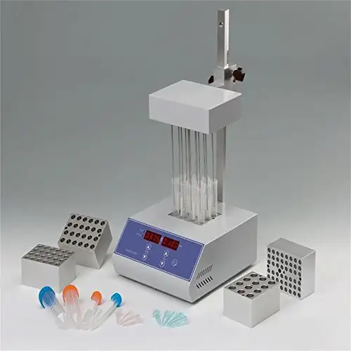 Jingxin Technology Laboratory 200W Digital LCD Nitrogen Blowing Instrument 5-150 Degree Termovap Sample Concentrator JXDC-10