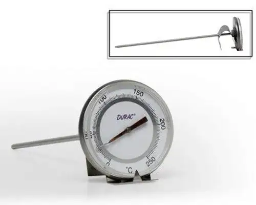 B61310-5000 - 0 to 220?√©??F - DURAC?√© Bi-Metallic Dial Thermometers H-B Instrument - Case of 25