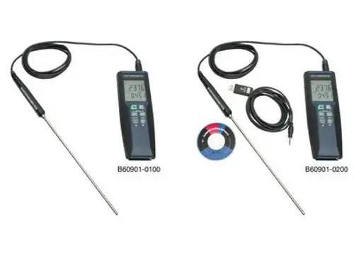 B60901-0100 - DURAC High Temp Precision RTD Thermometer and Thermometer/Data Logger with Individual Calibration Report H-B Instrument - Precision RTD Thermometer with One Probe - Each