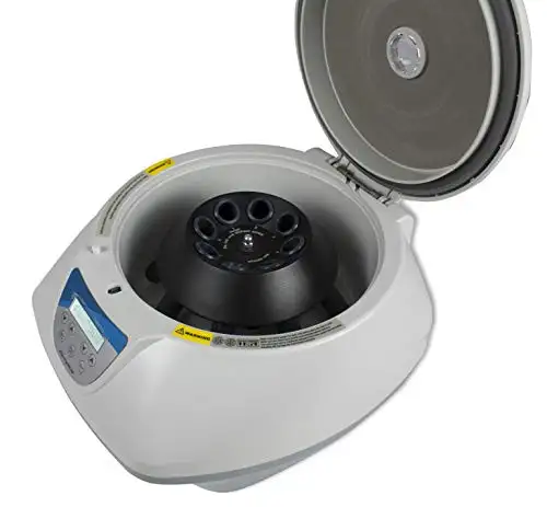 Jackson Global JS-TC-SPINPLUS-8 Digital Bench-top Centrifuge | 400-5000rpm (Max. 3074xg) | LCD Display | Includes 15ML X 8 Rotor