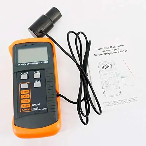Strumento del sensore Misuratore intelligente portatile di luminanza dello schermo per i raggi X medici TV.CRT/FED e le sostanze fluorescenti SM208 Tester di luminanza dello schermo Attrezzatura di prova elettronica-1600139666