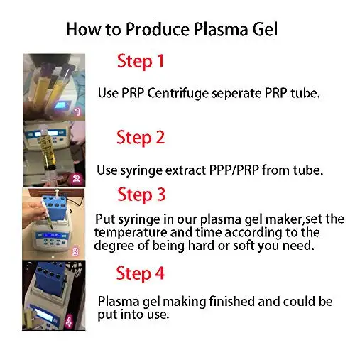 Gel-Heizung Maschine - Portable 12 x 5ml 110V PRP PPP Gel Maker Heizung Plasma Bio-Füller Gel Making Instrument mit Digitalanzeige-1600139967