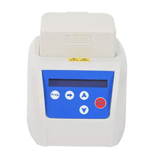 Portable 40x0.2ml Centrifuge Tube PRP PPP Gel Heater Plasma Bio-Filler Gel Heating Instrument with Digital Display RT5-100 ?√§√¢ with Cover Lid Mini T-100H Serum Filler
