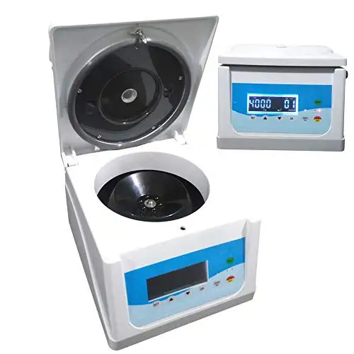 LianDu Desktop Centrifuge AC 110V Electric Lab Benchtop Centrifuge Machine 8 x 5ml Lab Medical Practice Centrifuges with 1-99min Timer and 16000RPM Speed Control 19200xg Centrifugal Force (US Plug)