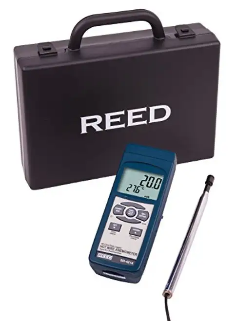 REED Instruments SD-4214 Datalogger termoanemometrico a filo caldo serie SD con temperatura