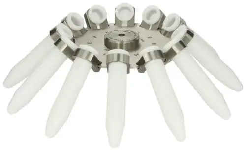 Grant Instruments R-12-15 Interchangeable Rotor with Conical End and Cap 15mL Tube Capacity 1700 x g RCF For General Purpose Centrifuges-1600144061