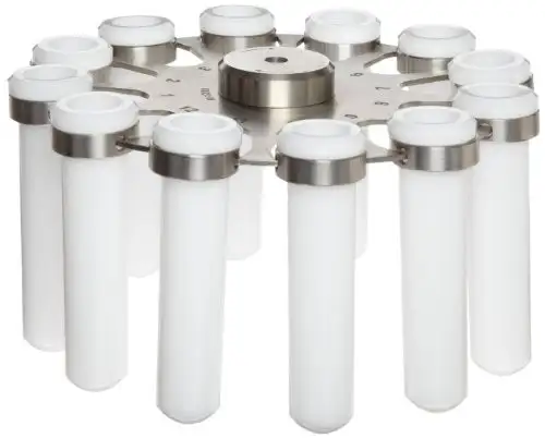 Grant Instruments R-12-10 Interchangeable Rotor with Rounded End 15mL Tube Capacity 1700 x g RCF For General Purpose Centrifuges-1600144065