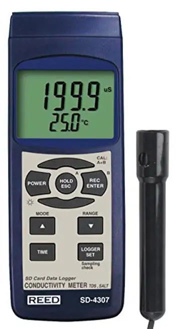 REED Instruments SD-4307 SD Series Conductivity/TDS/Salinity Datalogger