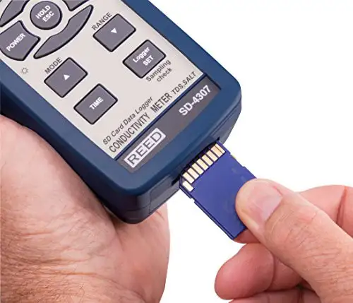 REED Instruments SD-4307 SD-Serie Leitfähigkeits-/TDS/Salinitäts-Datenlogger
