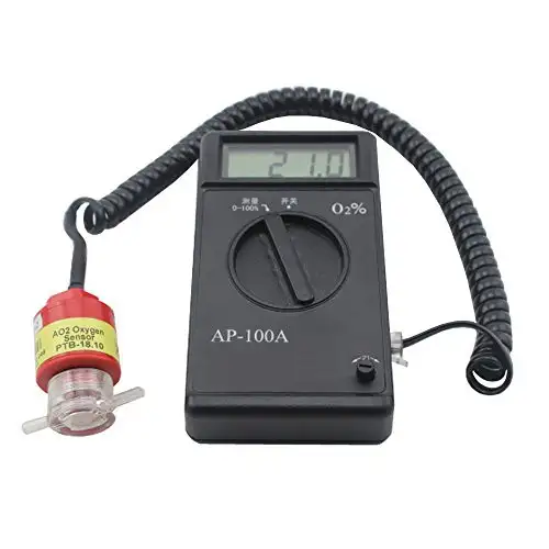 Portable Oxygen Concentration Content Tester Meter Detector O2 Oxygen Measuring Instrument 0- AP-100A