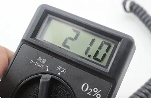 Portable Oxygen Concentration Content Tester Meter Detector O2 Oxygen Measuring Instrument 0- AP-100A