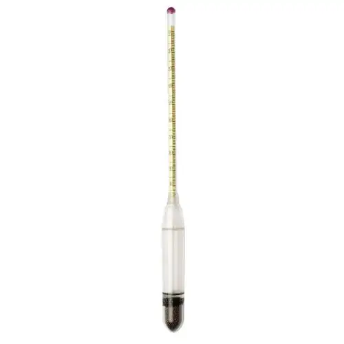 H-B Instrument B61800-0800 Plain-Form Polycarbonate Hydrometer 9 to 21 Baume/0.2 Div