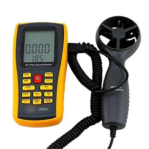 Nuokix Anemometers Digital Wind Speed Measuring Instrument High Precision Digital Wind Speed Measuring Instrument (Color-1600148202