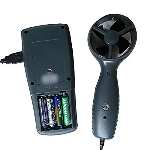 Nuokix Anemometers Digital Wind Speed Measuring Instrument High Precision Digital Wind Speed Measuring Instrument (Color-1600148202